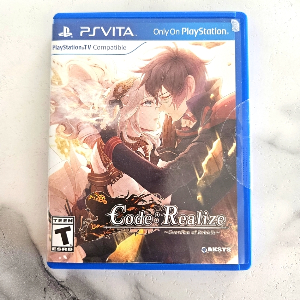 Code Realize: Guardian of Rebirth SONY PLAYSTATION PS VITA GAME